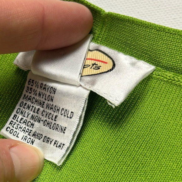 Vibrant Green Talbots Tank Top - Picture 6 of 8